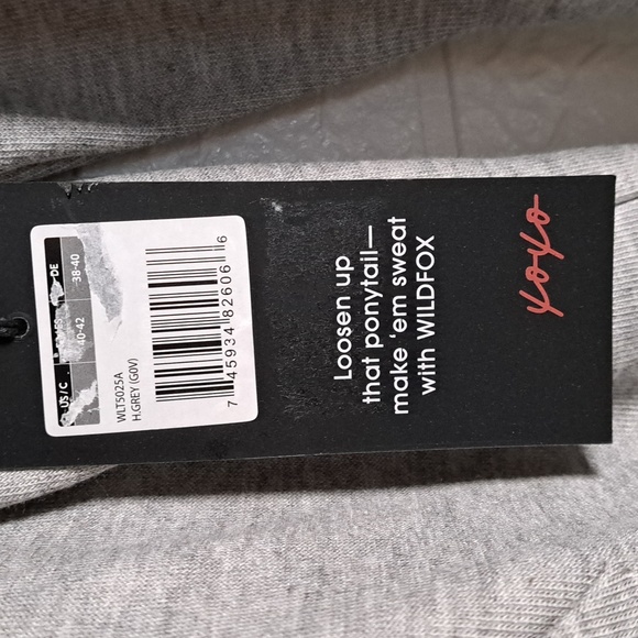 Wildfox Starlight Cropped Hoodie Sweatshirt in Heather Grey - Picture 8 of 10